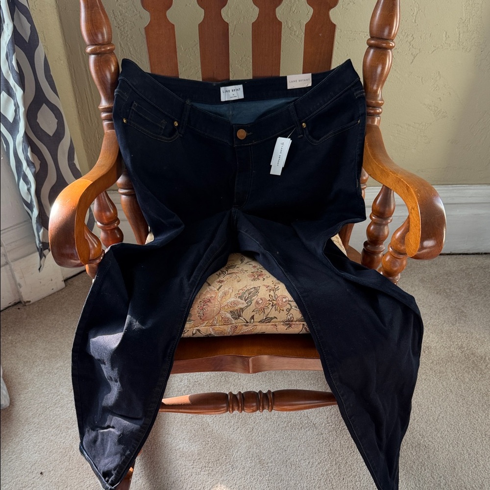 Lane Bryant Midnight Blue Straight Leg Jeans
